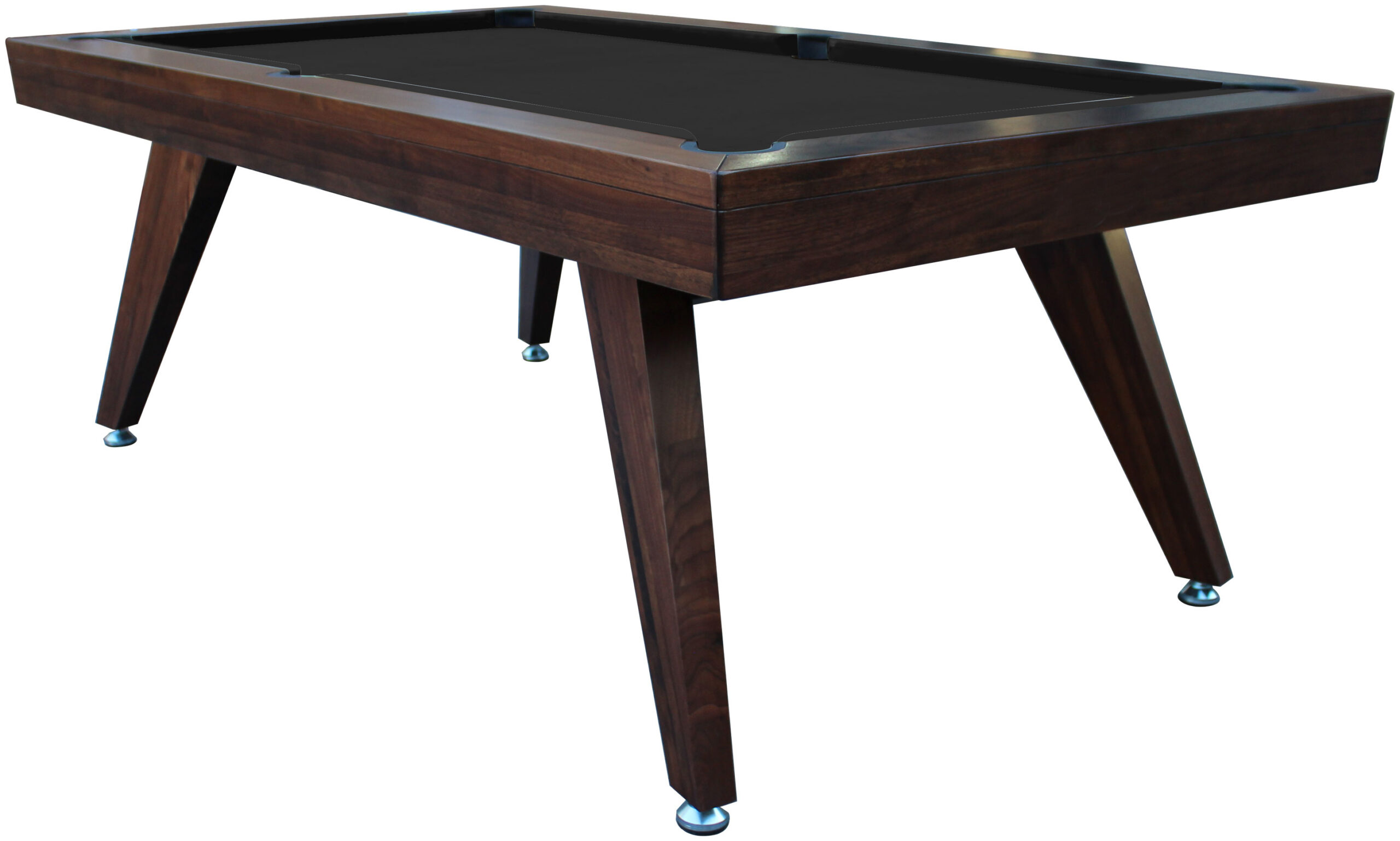 Biljardbord Modern Walnut med Matbordsskiva